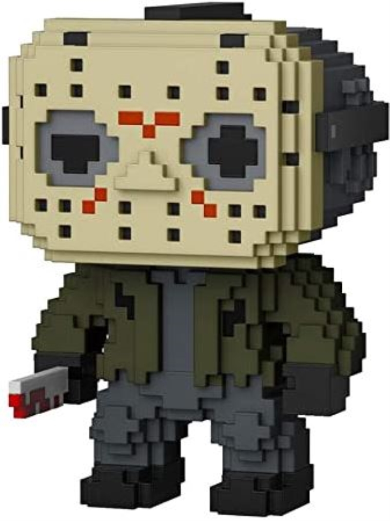 FUNKO ACTION FIGURES FUNKO POP 8-BIT HORROR: JASON VOORHEES FUNKO ACTION FIGURES FUNKO POP 8-BIT HORROR: JASON VOORHEES